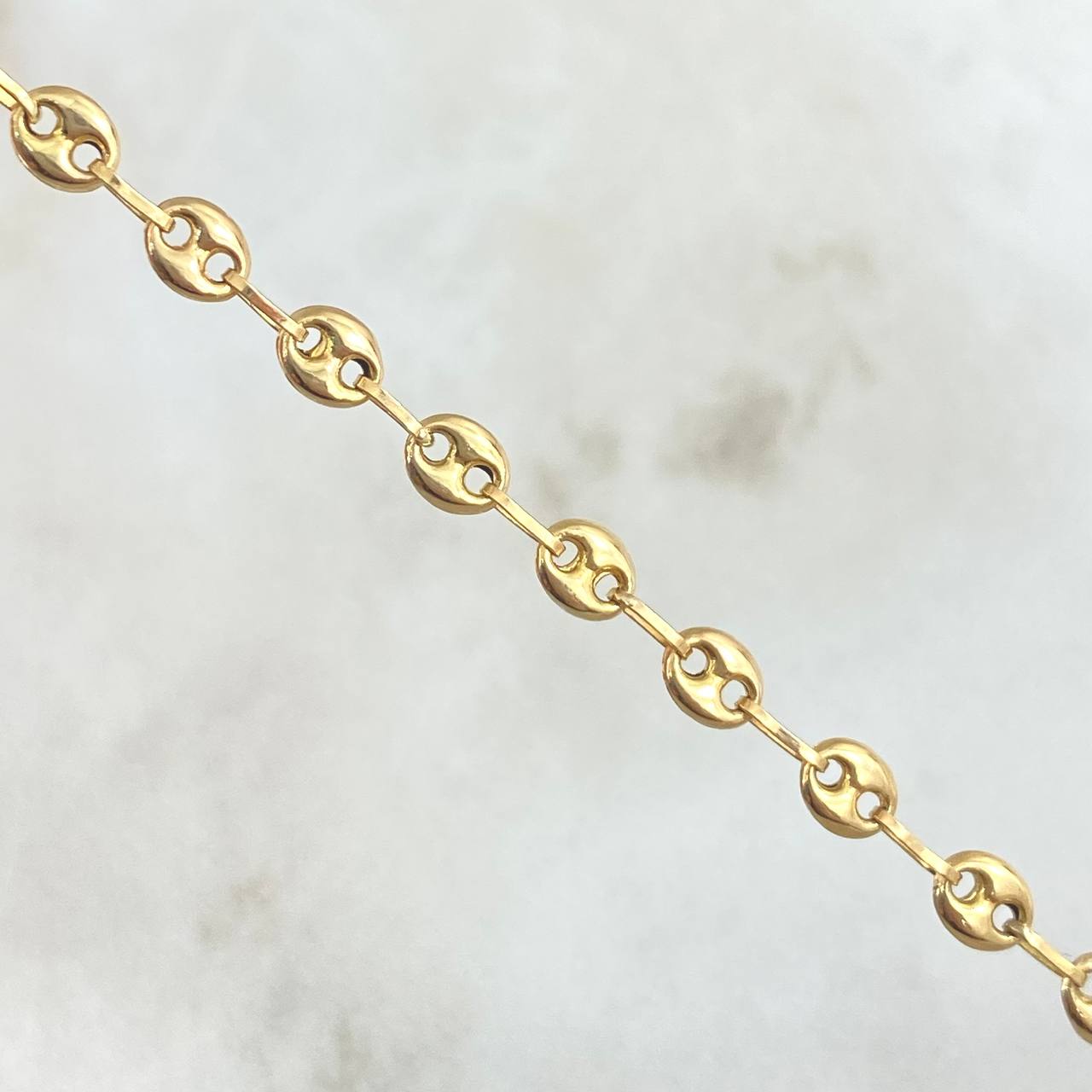 Tobillera GC 4.85gr / 27cm / 4mm Oro Amarillo