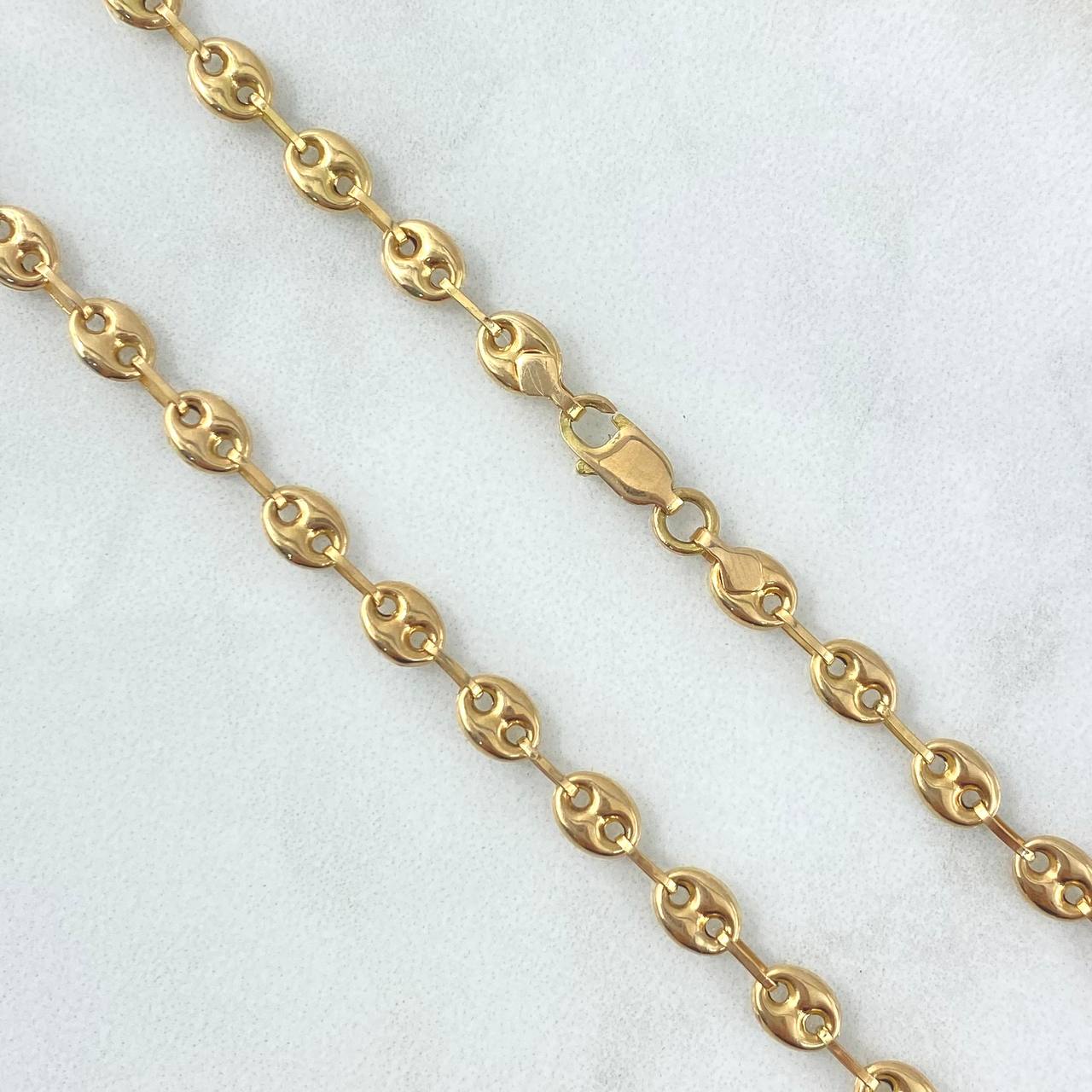 Cadena GC 5.75gr / 40cm / 4mm Oro Amarillo