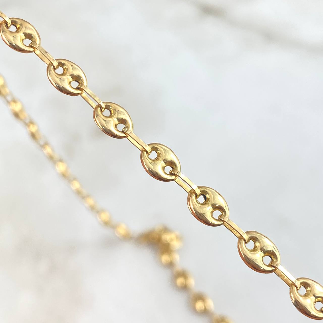 Cadena GC 5.8gr / 40cm / 4mm Oro Amarillo