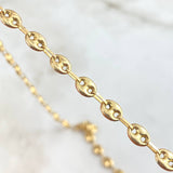 Cadena GC 5.75gr / 40cm / 4mm Oro Amarillo