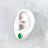 Topos Trébol VCyA 2.65gr / 1cm / Verde Electrostático Oro Amarillo