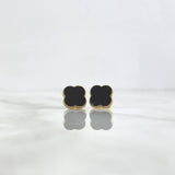 Topos Trébol VCyA 2.5gr / 1cm / Negro Electroestático Oro Amarillo