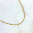 Cadena Lazo 5.5gr / 60cm / 2.8mm Oro Amarillo +3 *