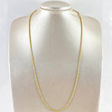 Cadena Lazo 3.7gr / 60cm / 2.2mm Oro Amarillo +3