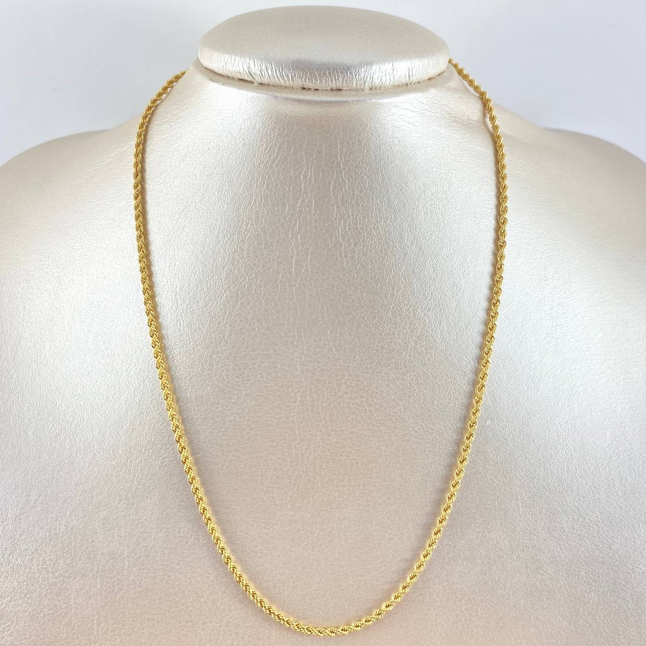Cadena Lazo 1.85gr / 45cm / 2mm Oro Amarillo +3 18K *