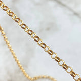 Cadena Roll-On 7.75gr / 50cm / 4mm Oro Amarillo +3
