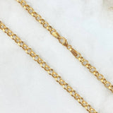 Cadena Roll-on  4.4gr / 45cm / 2.5mm Oro Amarillo +3 18K