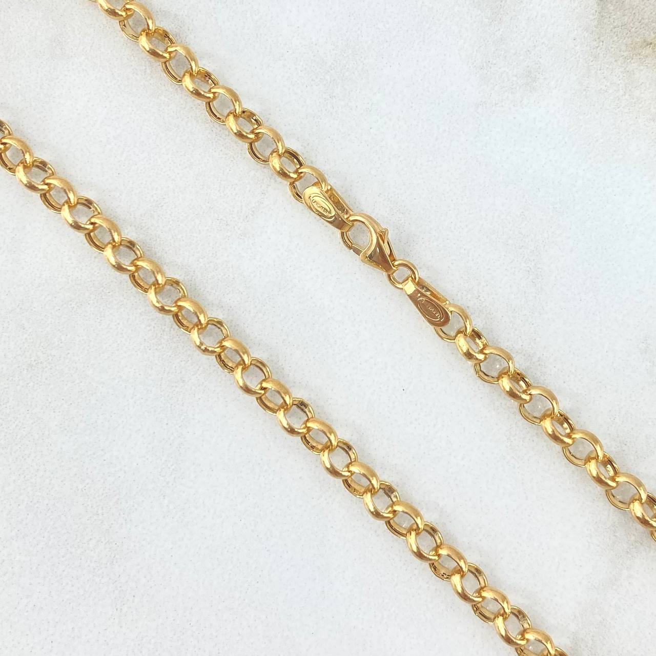 Cadena Roll-On 4.5gr / 45cm / 2.8mm Oro Amarillo +3 18K ©