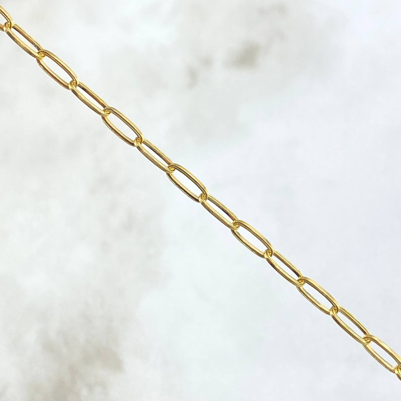 Cadena Cajon 3.25gr / 45cm / 3mm Oro Amarillo +3 18K