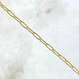 Cadena Cajon 3.3gr / 45cm / 3mm Oro Amarillo +3 18K ©