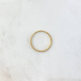 Anillo Trenzado 1gr / T 6 1/2 / Oro Amarillo