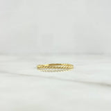 Anillo Trenzado 1gr / T 6 1/2 / Oro Amarillo