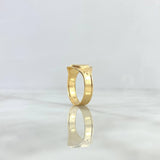 Anillo Cinturon Virgen Milagrosa 2.15gr / T 8 1/2 / Oro Amarillo