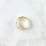 Anillo Cinturon Virgen Milagrosa 2.15gr / T 8 1/2 / Oro Amarillo