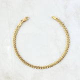 Pulso Cubano 4.4gr / 20cm / Oro +0 18K