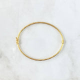 Pulso Aro Trenzado 3.95gr / 17.5cm / Oro Amarillo +4 18K ©
