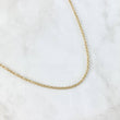 Cadena Roll-On 2.2gr / 50cm / 2mm Oro Amarillo +3 ©