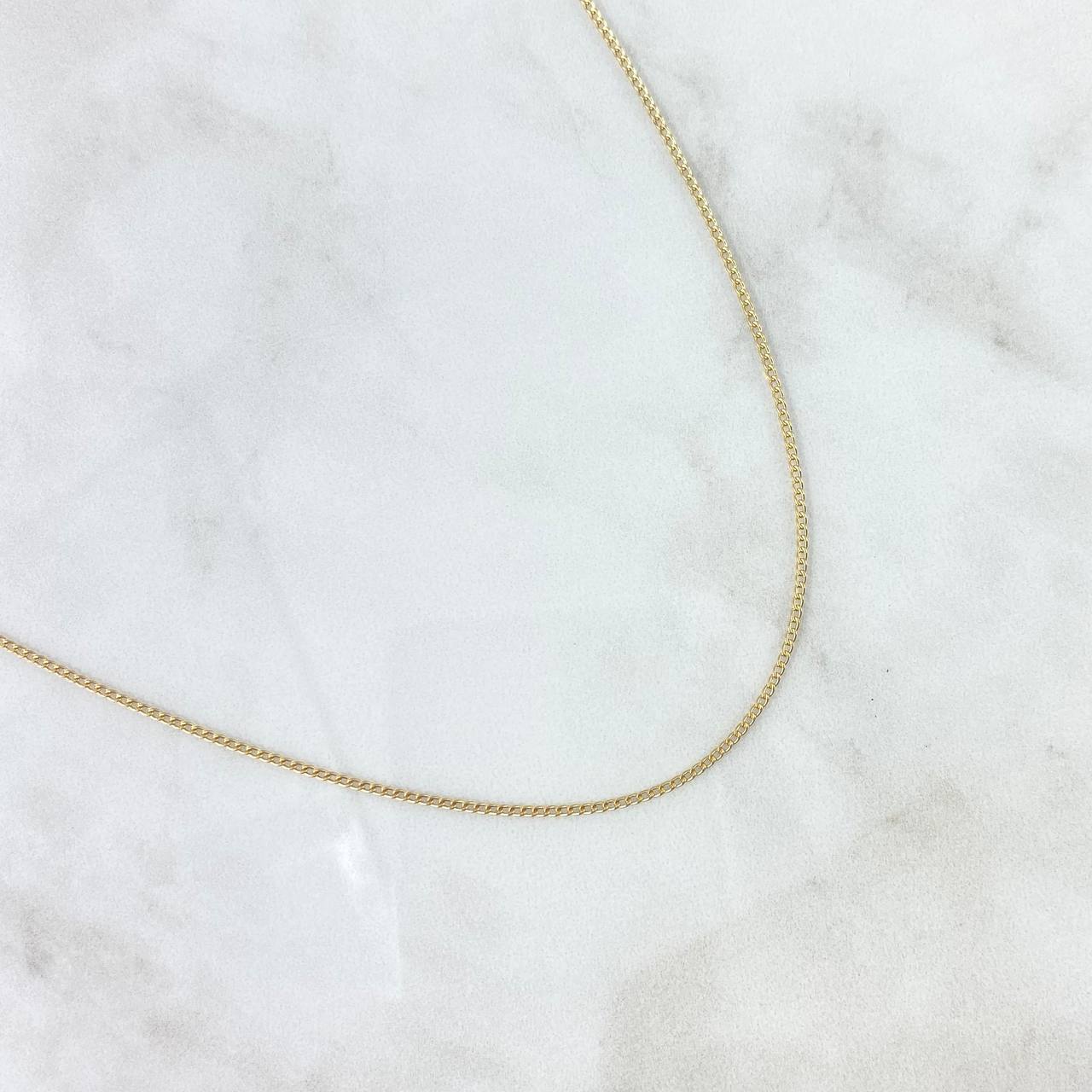 Cadena Cubana 2.65gr / 60cm / 1.7mm Oro Amarillo +1 18K *