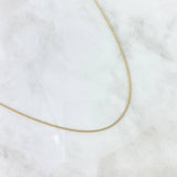 Cadena Cubana 2.65gr / 60cm / 1.7mm Oro Amarillo +1 18K *