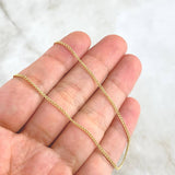 Cadena Cubana 2.65gr / 60cm / 1.7mm Oro Amarillo +1 18K *