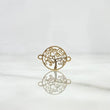 Herraje Árbol De La Vida 0.65gr / 1.5cm / Liso Oro Amarillo
