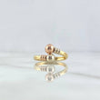 Anillo TU Y Yo 1.6gr / T8 / 6mm Tres Oros