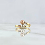 Anillo TU Y Yo 1.75gr / T8 1/2 / 6mm Tres Oros