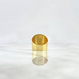 Anillo Sello Liso 3.1gr / T6 3/4 / Oro Amarillo ©
