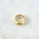 Anillo Sello Liso 3.1gr / T6 3/4 / Oro Amarillo ©