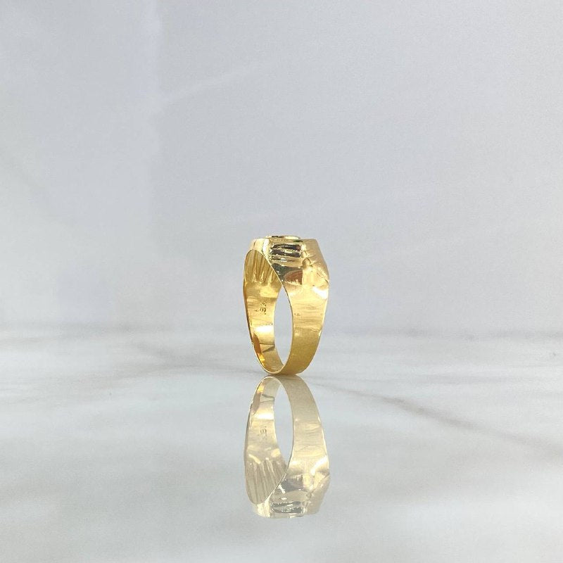 Anillo Virgen Guadalupe Sello Estrellado 1.95gr / T6 / Oro Amarillo ©