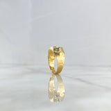 Anillo Virgen Guadalupe Sello Estrellado 1.95gr / T6 / Oro Amarillo ©