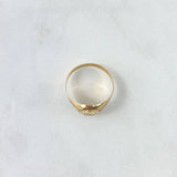 Anillo Circulo Mapa 1.75gr / T6 1/2 / Tres Oros