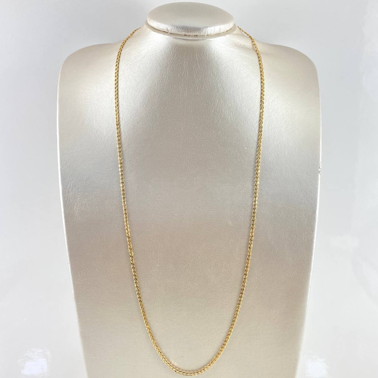 Cadena Panzer 9.65gr / 70cm / 2.5mm Oro Amarillo +1
