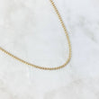 Cadena Panzer 9.65gr / 70cm / 2.5mm Oro Amarillo +1