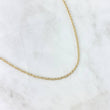 Cadena Roll-On 2.55gr / 45cm / 2.5mm Oro Amarillo +3
