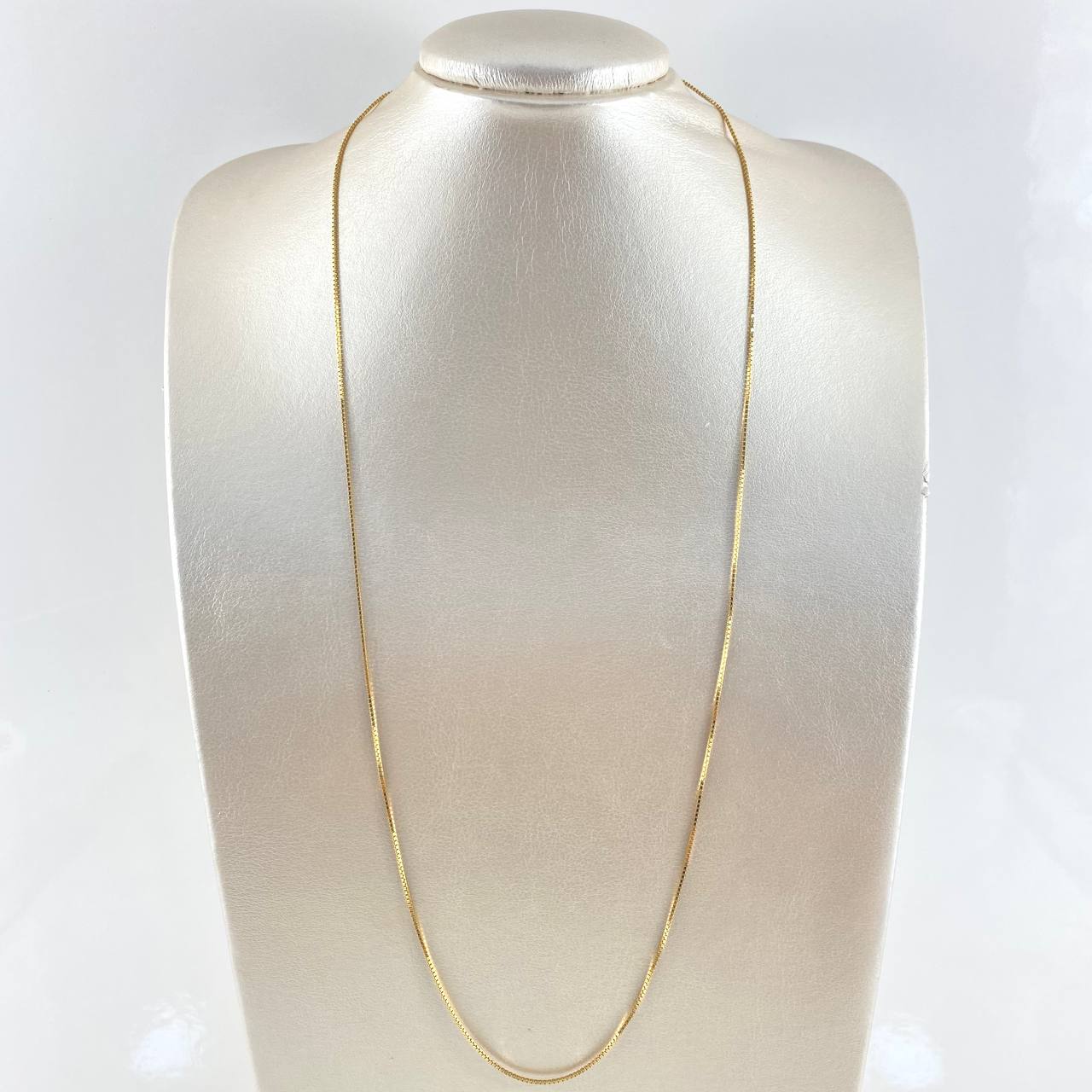 Cadena Veneciana 5.4gr / 70cm / 1mm Oro Amarillo +3