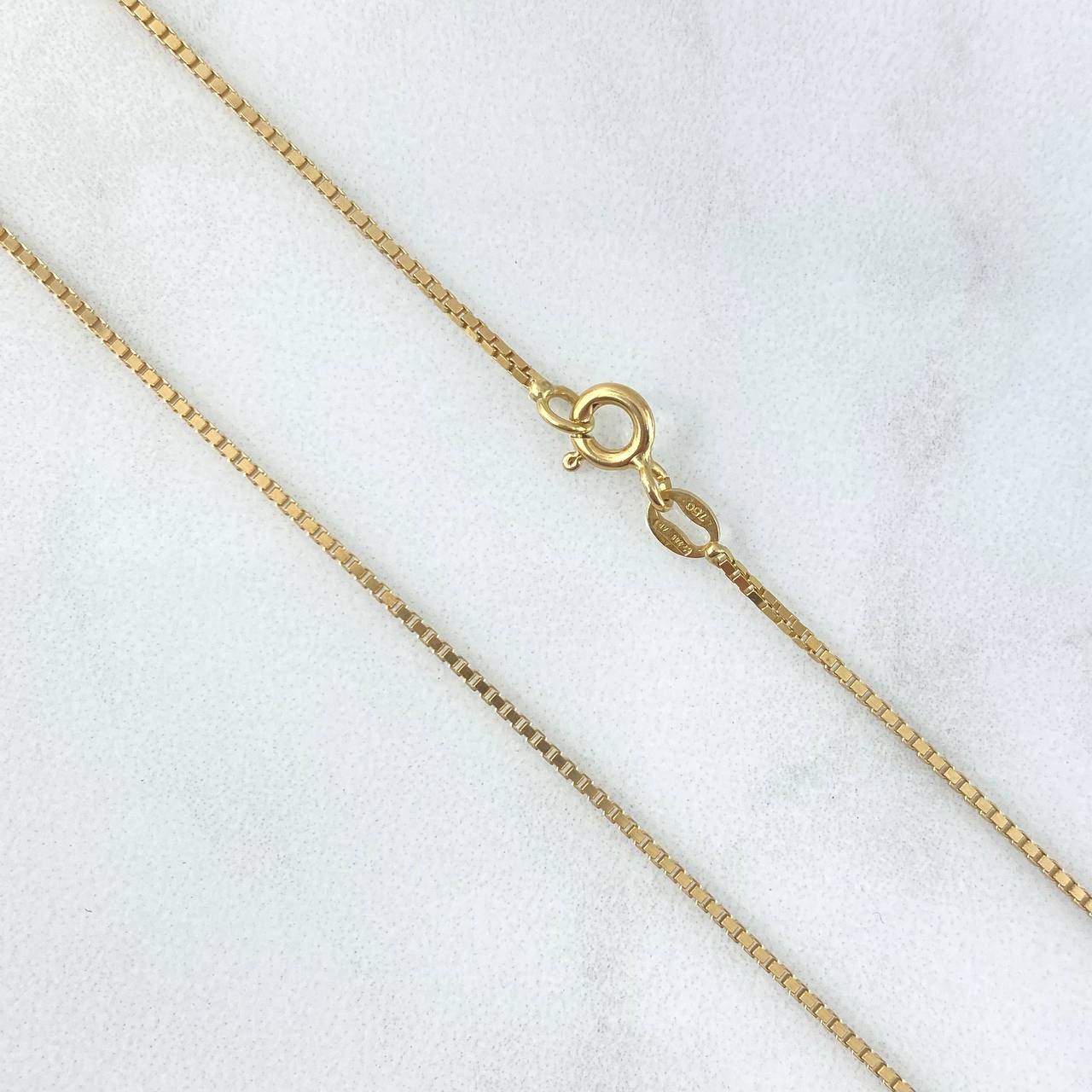 Cadena Veneciana 5.45 g / 70 cm / 1.1 mm Oro Amarillo 18K