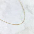 Cadena Aro Seguido Diamantada 2.65gr / 50cm / 1.7mm Oro Amarillo +3 *