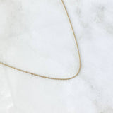 Cadena Militar 3.1gr / 50cm / +3 Oro 18K -