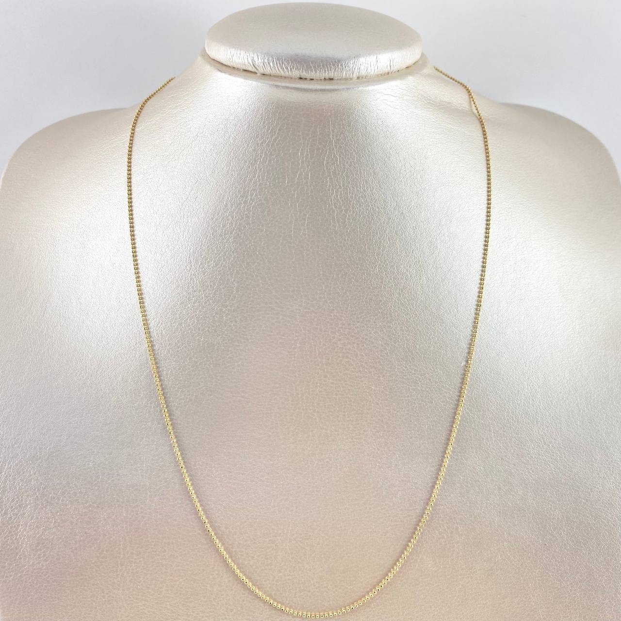 Cadena Militar 3.1gr / 50cm / +3 Oro 18K -