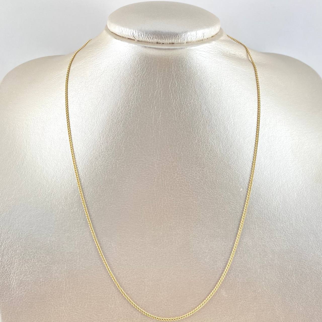 Cadena Cubana 1.35gr / 50cm / +1 Oro 18K