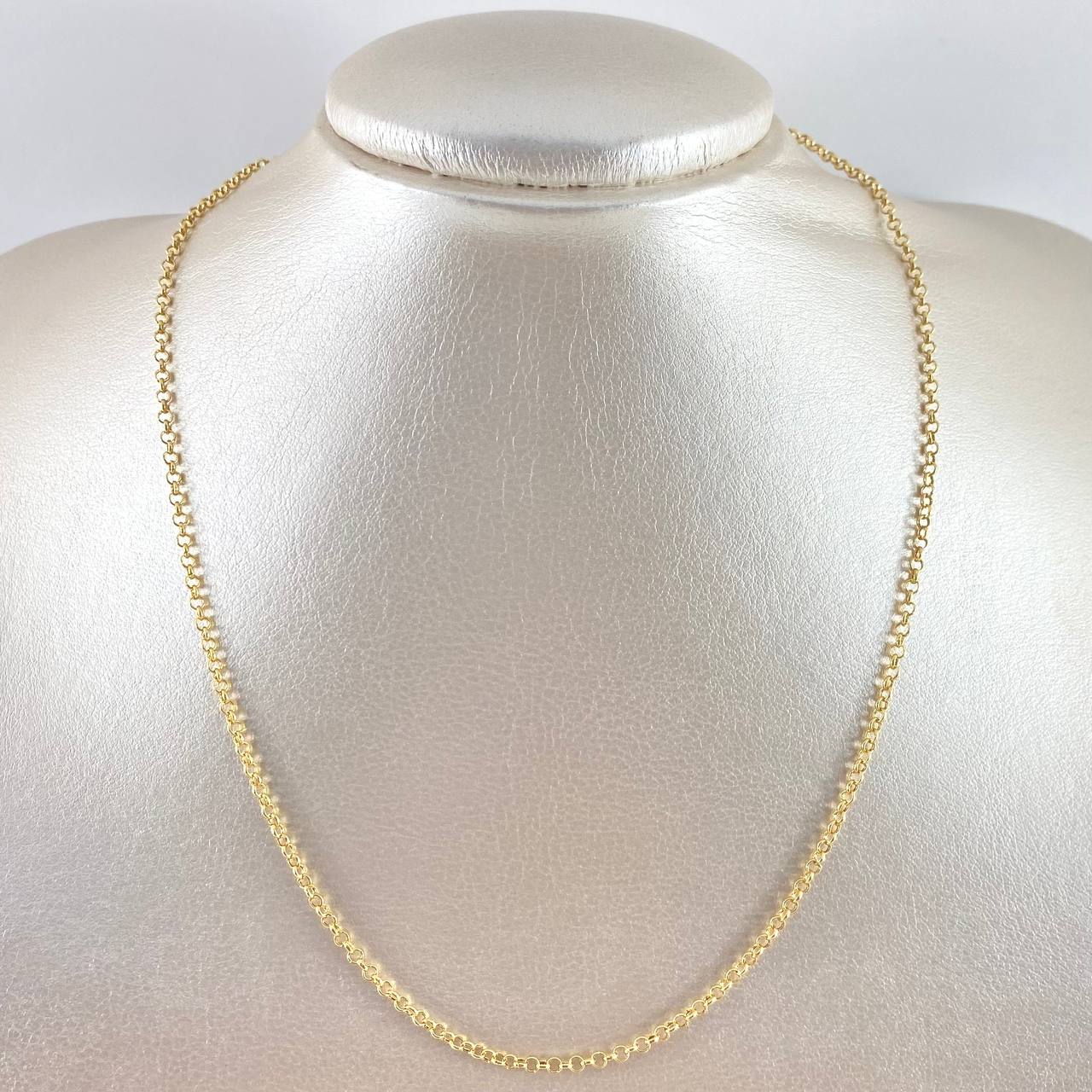 Cadena Roll-On 2.05gr / 45cm / 2.2mm Oro Amarillo +3