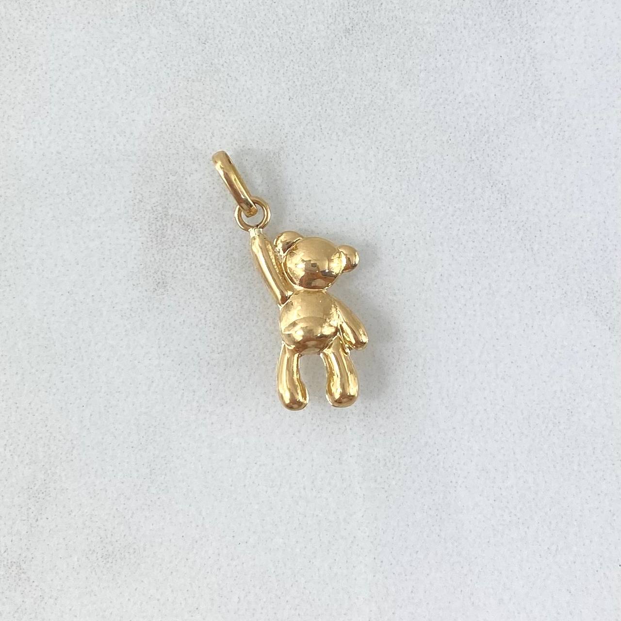 Dije Oso 0.8gr / 2cm / Oro Amarillo ©