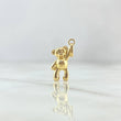 Dije Oso 0.8gr / 2cm / Oro Amarillo ©