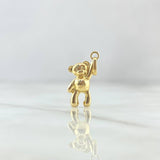Dije Oso 0.8gr / 2cm / Oro Amarillo ©