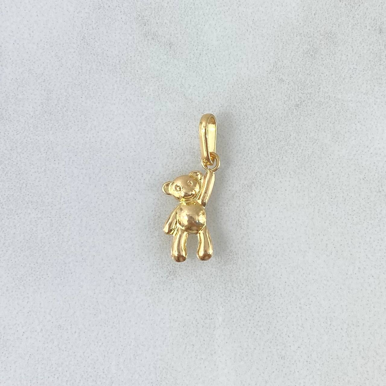 Dije Oso 0.5gr / 2cm / Oro Amarillo
