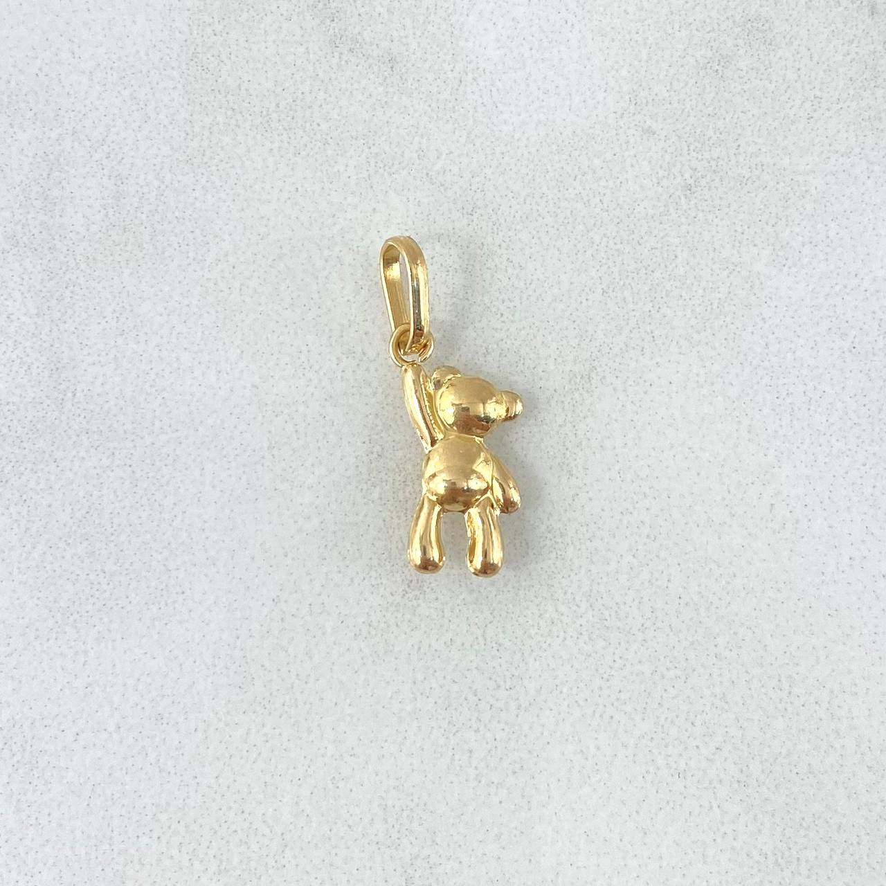 Dije Oso 0.5gr / 2cm / Oro Amarillo