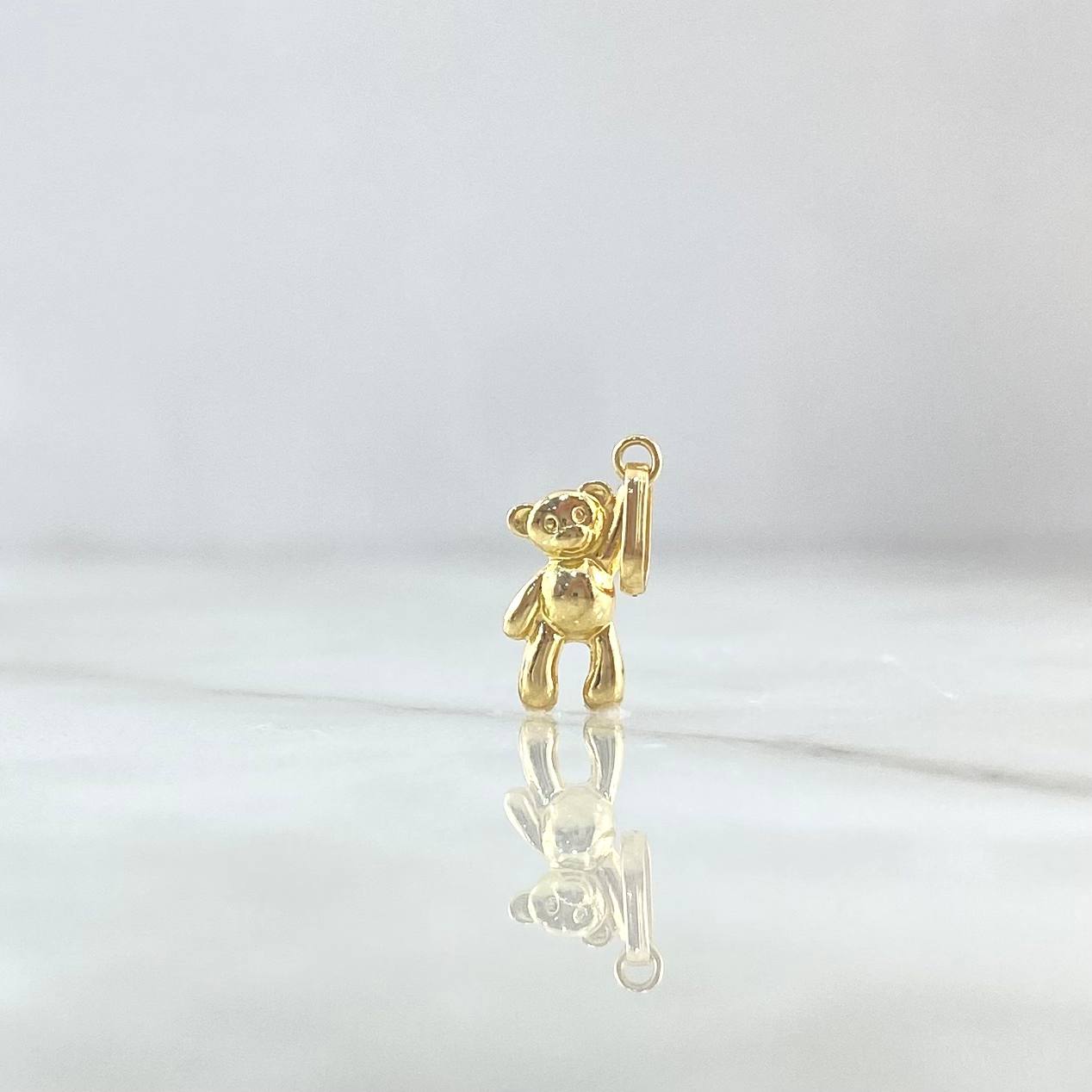 Dije Oso 0.5gr / 2cm / Oro Amarillo