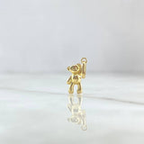 Dije Oso 0.5gr / 2cm / Oro Amarillo