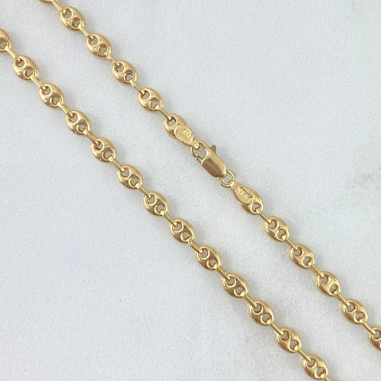 Cadena GC 5.7gr / 40cm / 4mm Oro Amarillo ©